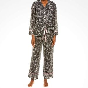 PAPINELLE SILK COTTON BLEND PAJAMA SET SIZE MEDIUM